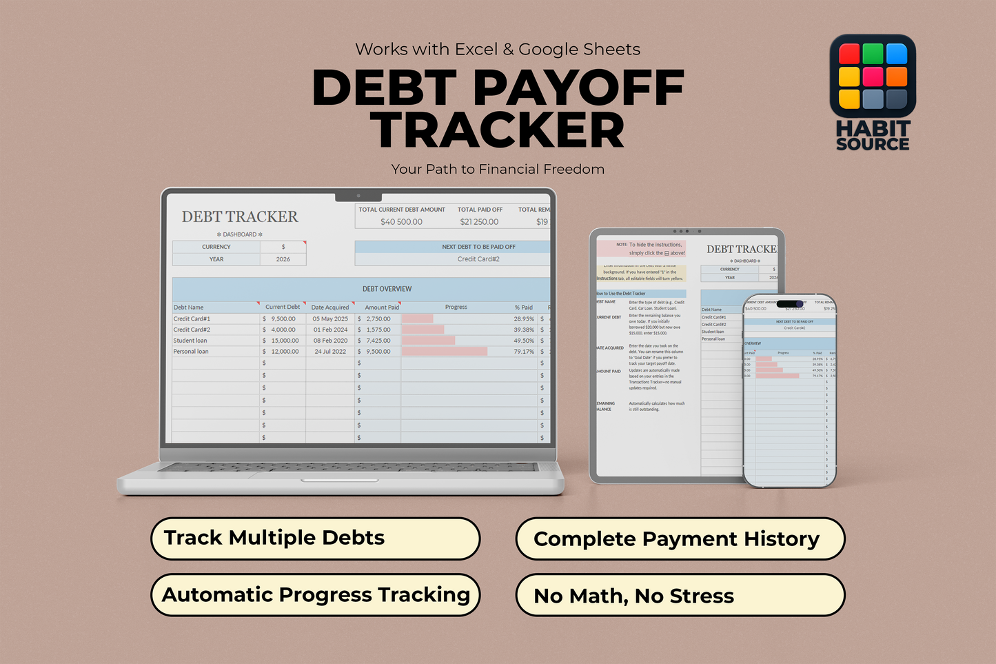 Debt Payoff Tracker