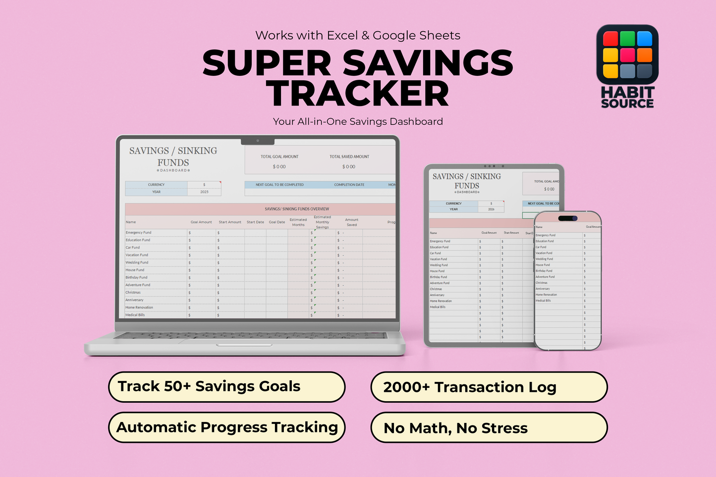 Smart Savings Tracker